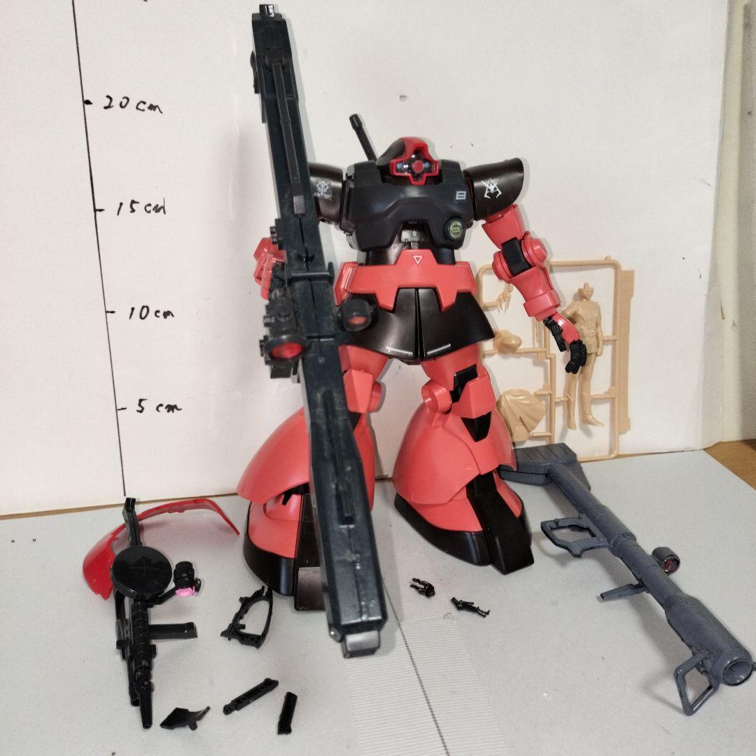 MG 1/100 シャア専用リック・ドム 塗装完成品 プレバン限定 ガンプラ