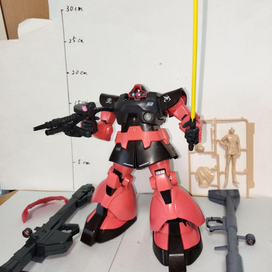 MG 1/100 シャア専用リック・ドム 塗装完成品 プレバン限定 ガンプラ