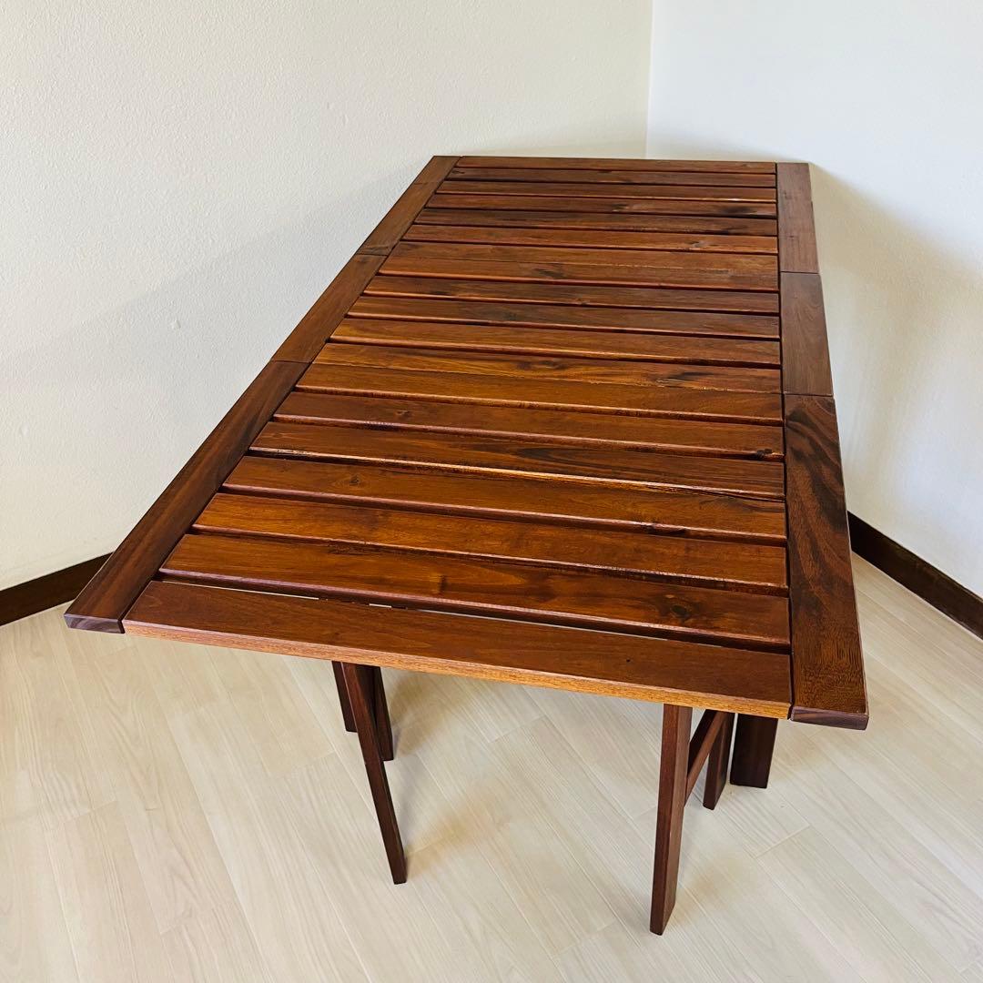 【希少廃盤品】IKEA ÄPPLARÖ エップラロー 折りたたみテーブル