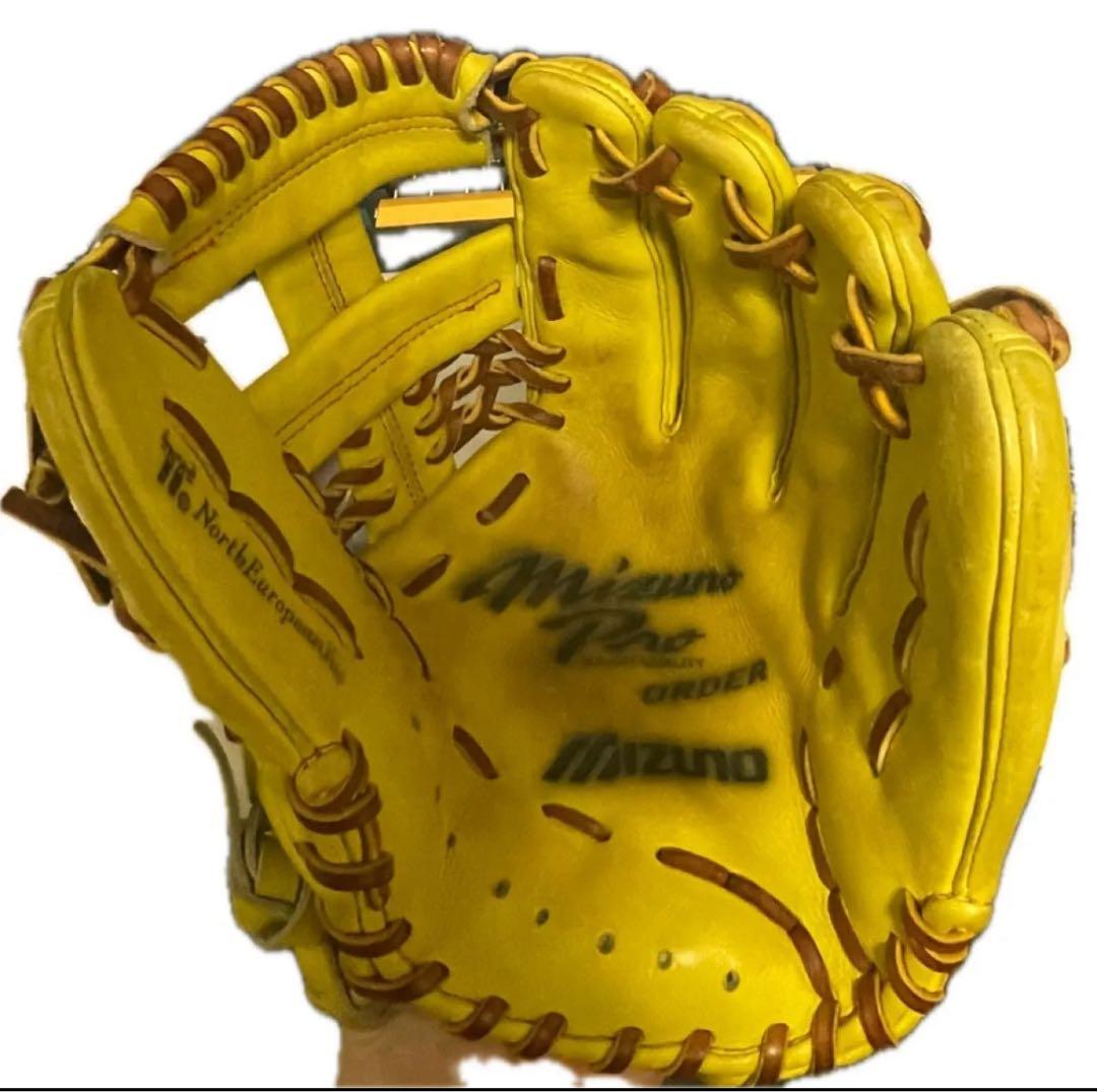 ミズノプロオーダー　硬式グローブ 内野手用 ノースヨーロピアンキップ