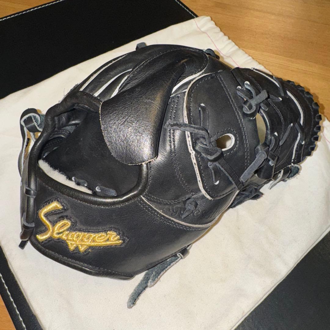 久保田スラッガー 投手用 硬式グローブ KSG-K65 ブラック 美品！