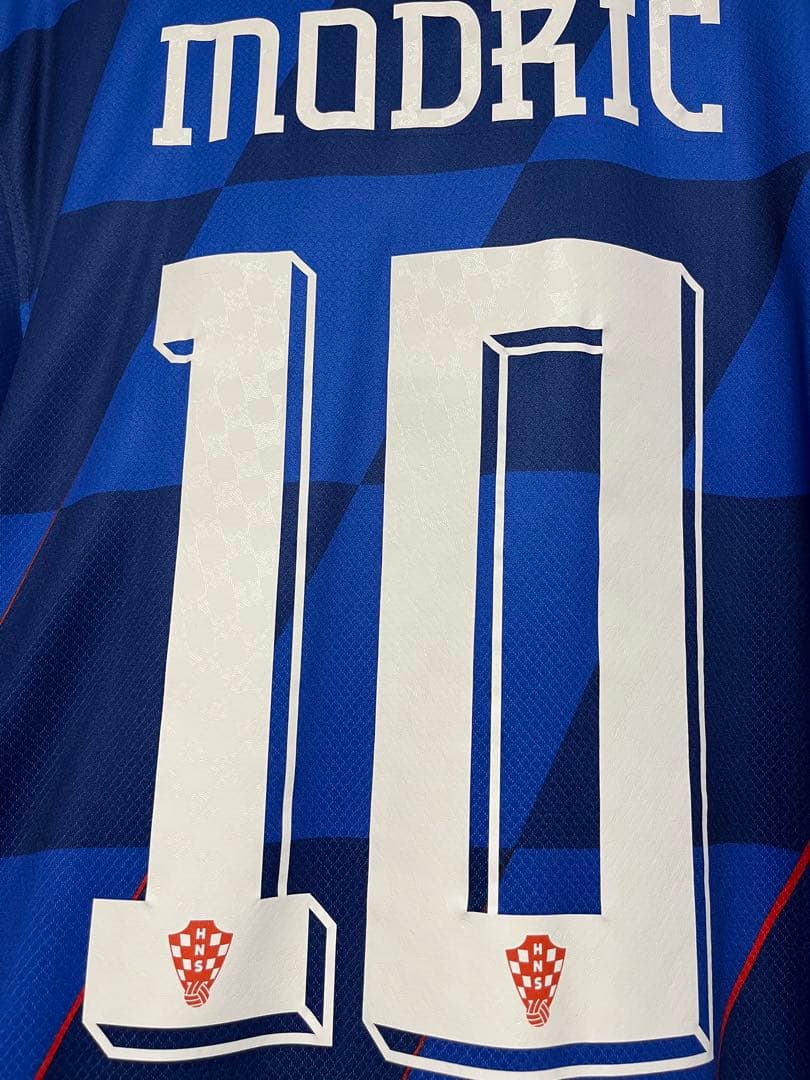 正規品　クロアチア　モドリッチ　アウェイ　ユニフォーム　ユーロ2024