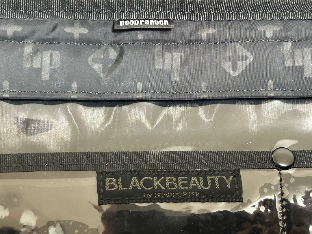 吉田カバン　ポーター　ブラックビューティーモノグラム　2Wayボストンバッグ