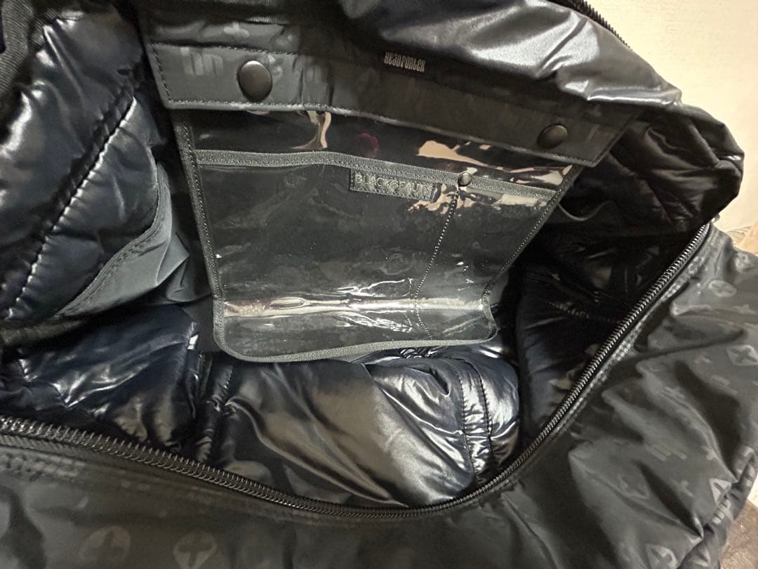 吉田カバン　ポーター　ブラックビューティーモノグラム　2Wayボストンバッグ