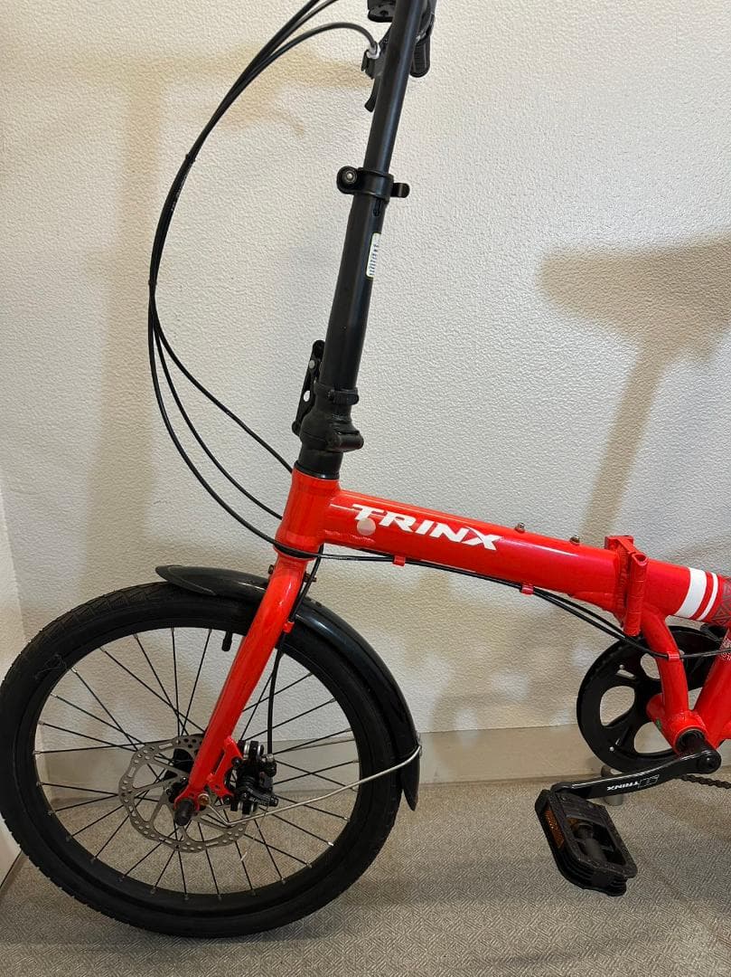 『配送可』株式会社コウメイＴＲＩＮＸトリンクス２０インチスポーツ折りたたみ自転車