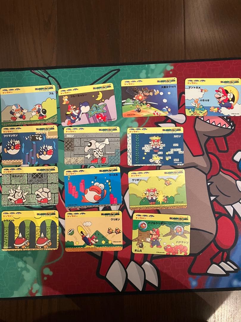 当時物 スーパーマリオ カードセット トップサン　57枚セット キラ有 オマケ付