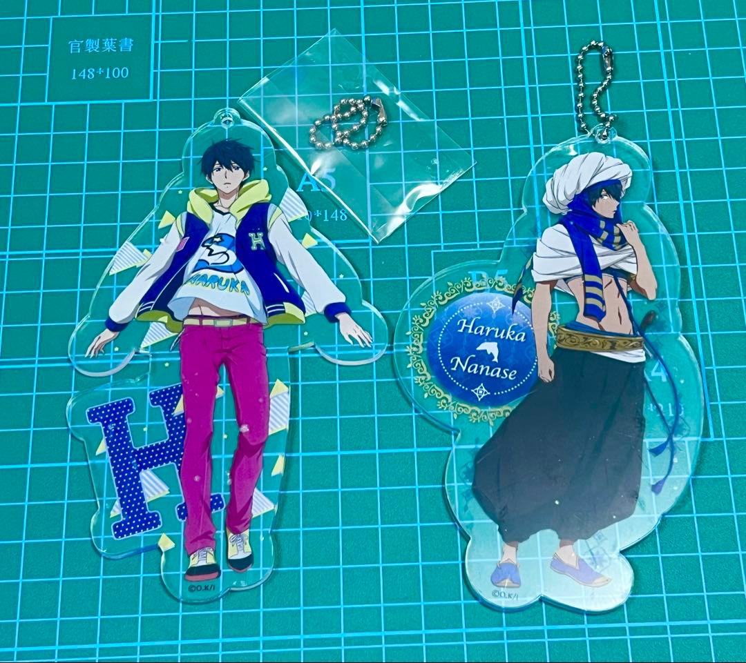 Free 七瀬遙 アクリルチャーム アクリルスタンド アクリルキーホルダー