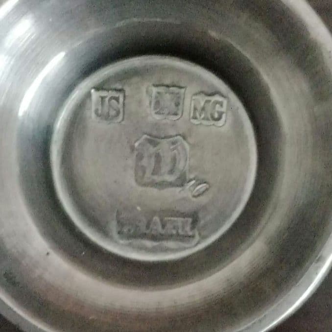 世界の名品　john somers　ピューター調味料入れ　ソルトシェイカー