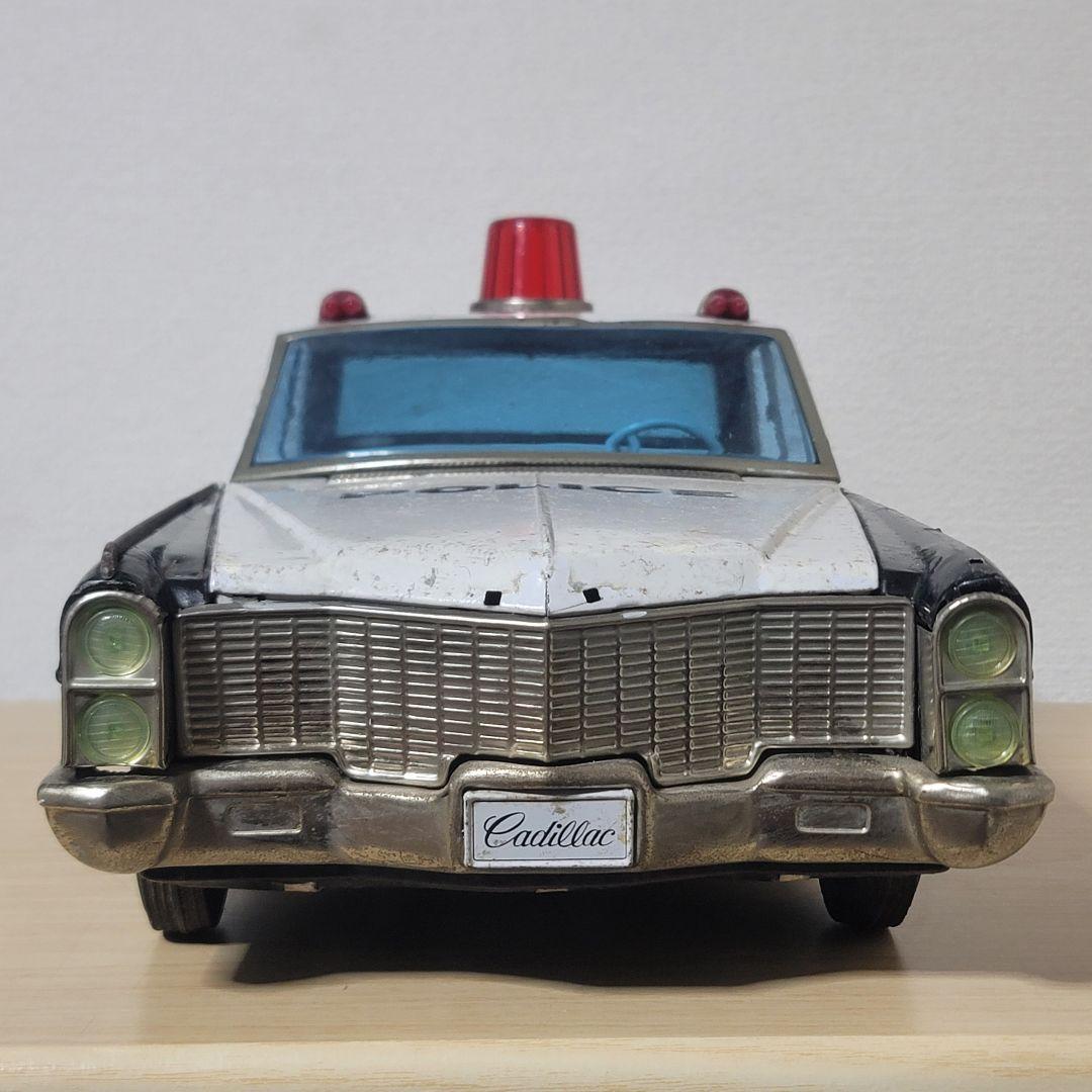 野村トーイ ブリキ キャデラックパトカー 65cm