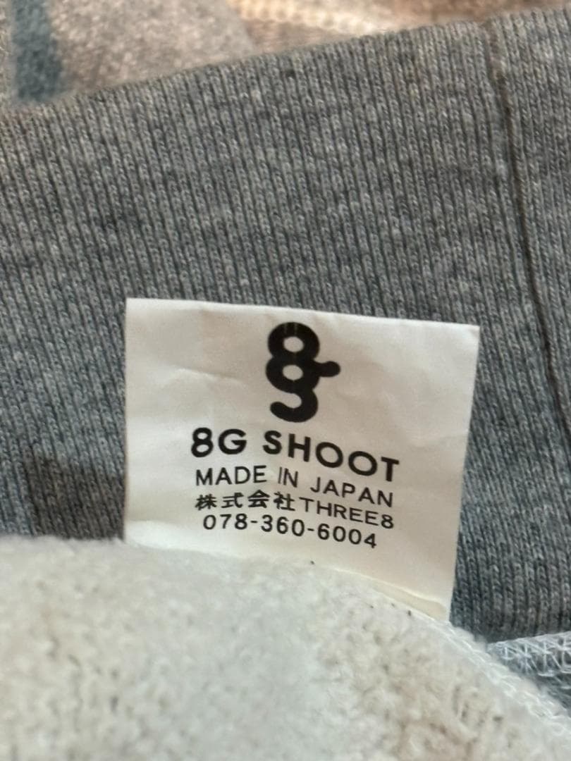 8G SHOOT 　golf プリント　パーカー　Mサイズ【完売モデル】