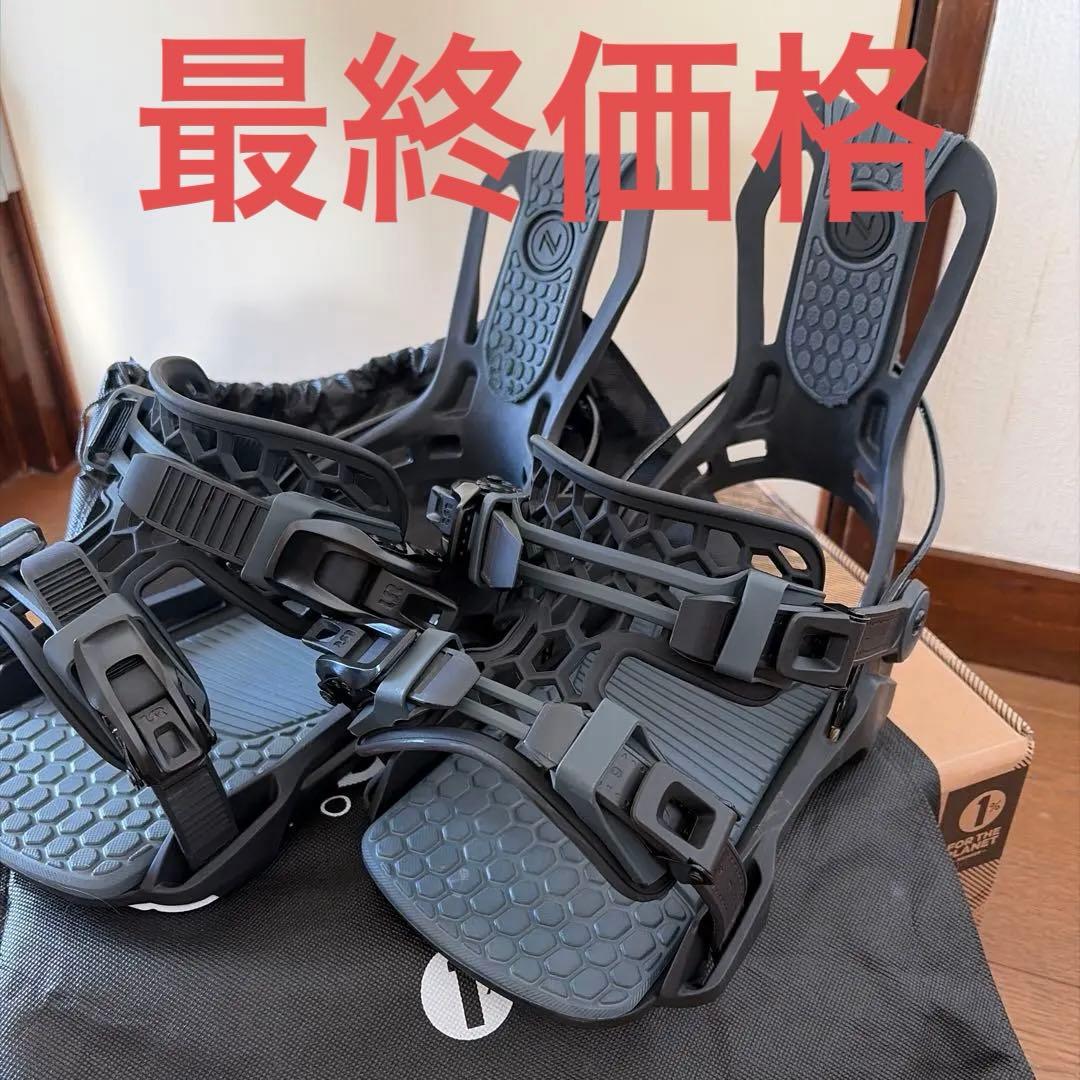 Nidecker ブラック ビンディング 収納バッグ付きMサイズ