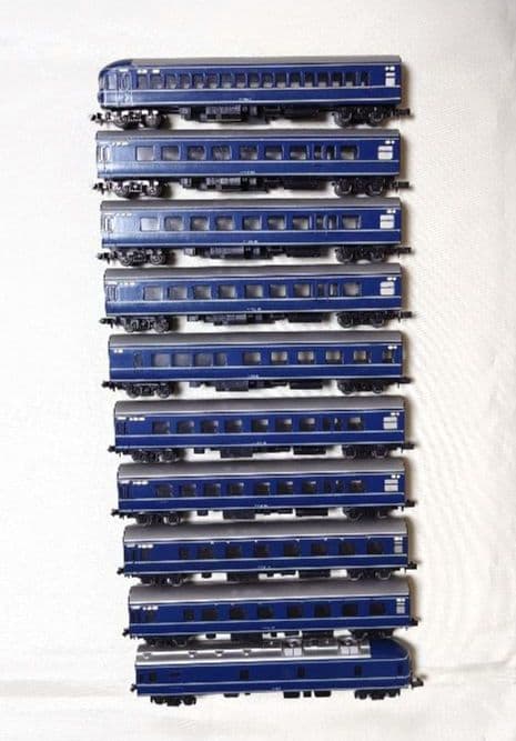 【最終特価】KATO　20系　寝台客車　「あさかぜ」　10両セット