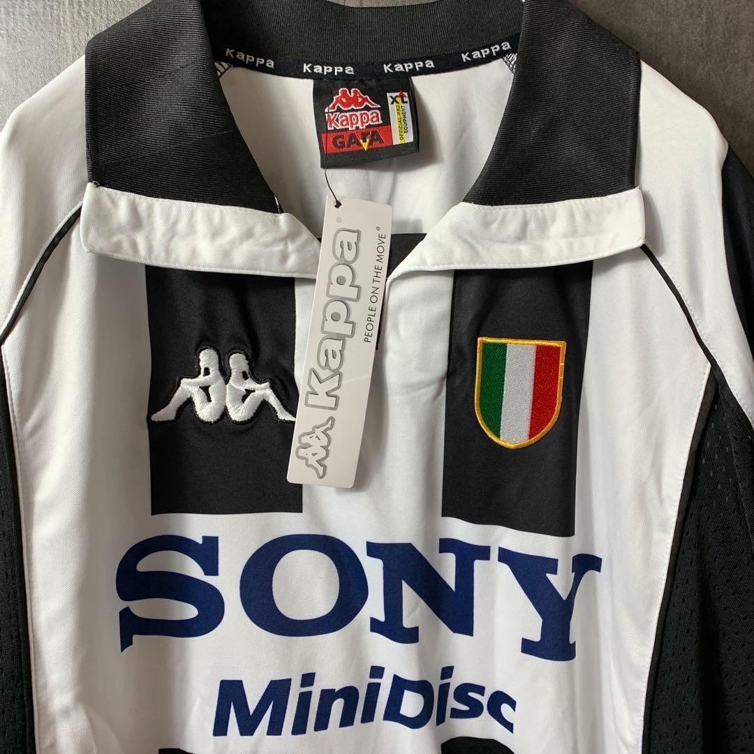 【★デルピエロ】 メンズ 97/98 ユベントス ホーム 半袖 10番 XL