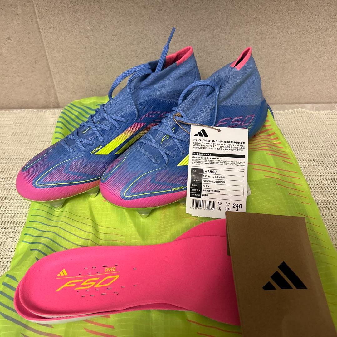 ※激安セール！早い者勝ちadidas F50 Elite Mid-Cut SGW