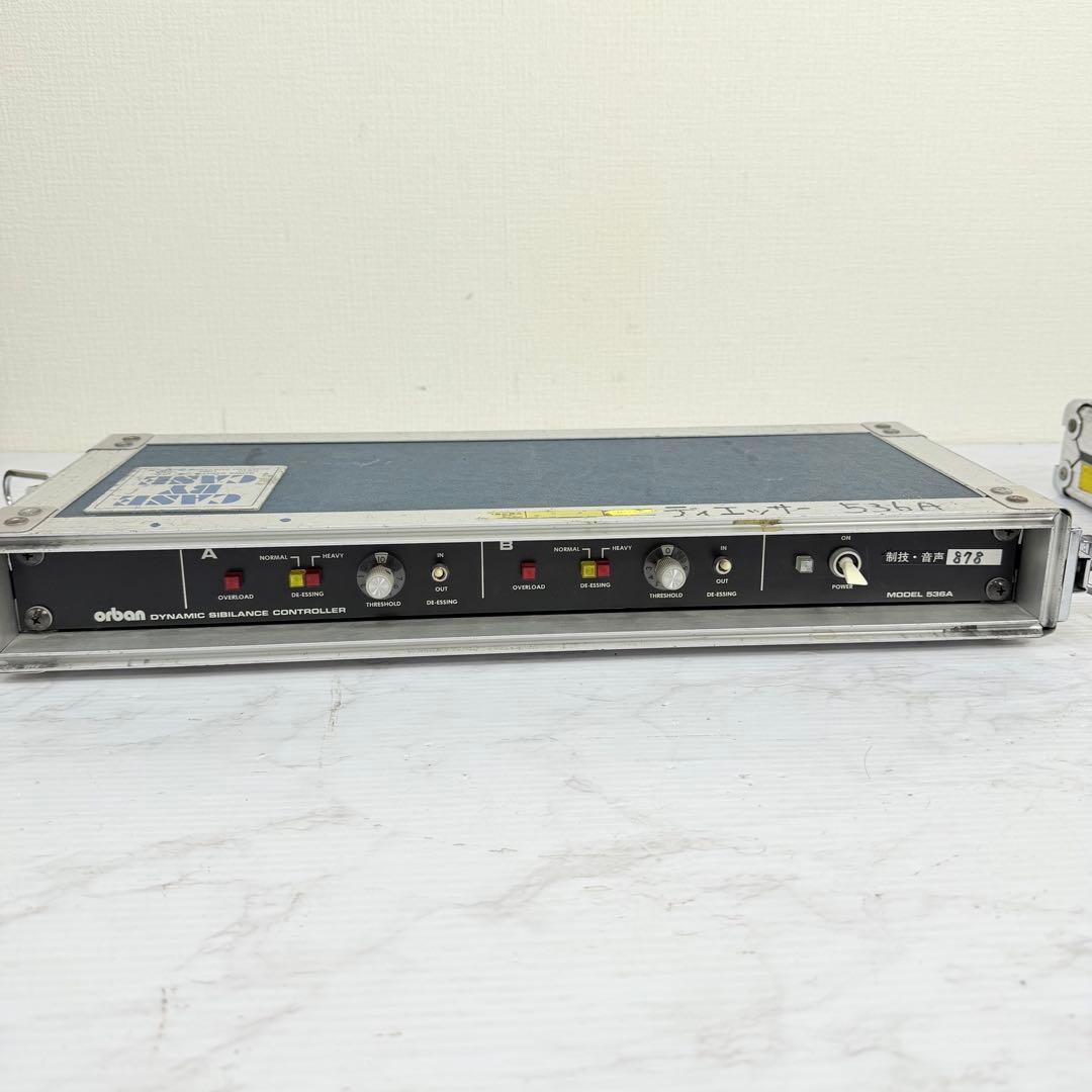 orban　MODEL 536A　ディエッサー　シビラス・コントローラー　動作品