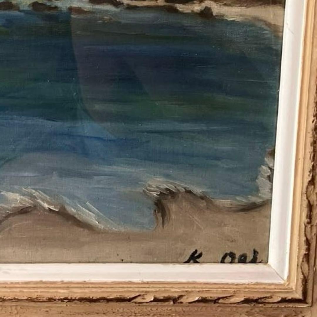 風景画　壁掛け　K.Ogi