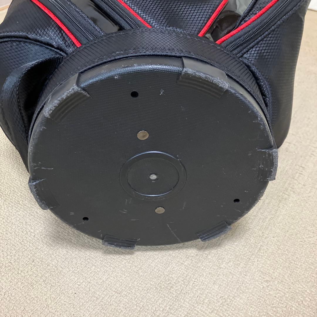 BRIDGESTONE キャディバッグ 黒/赤