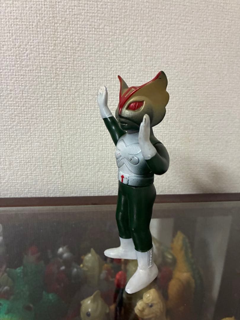 当時物　超人バロムワン 盆踊りパチ　無版権　ソフビ