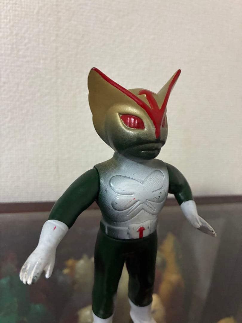 当時物　超人バロムワン 盆踊りパチ　無版権　ソフビ