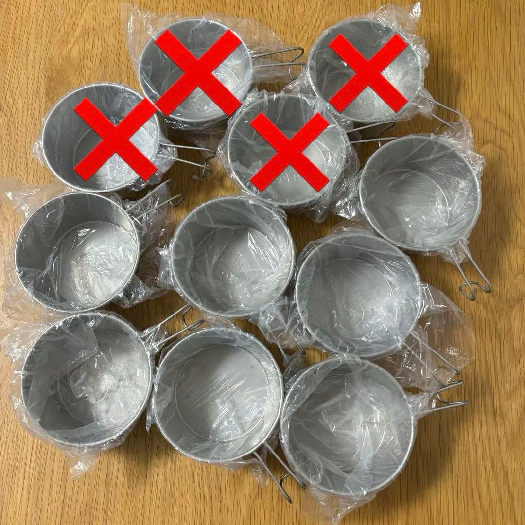 【新品未使用 バラ売り可】THE NORTH FACE シェラカップ 7個