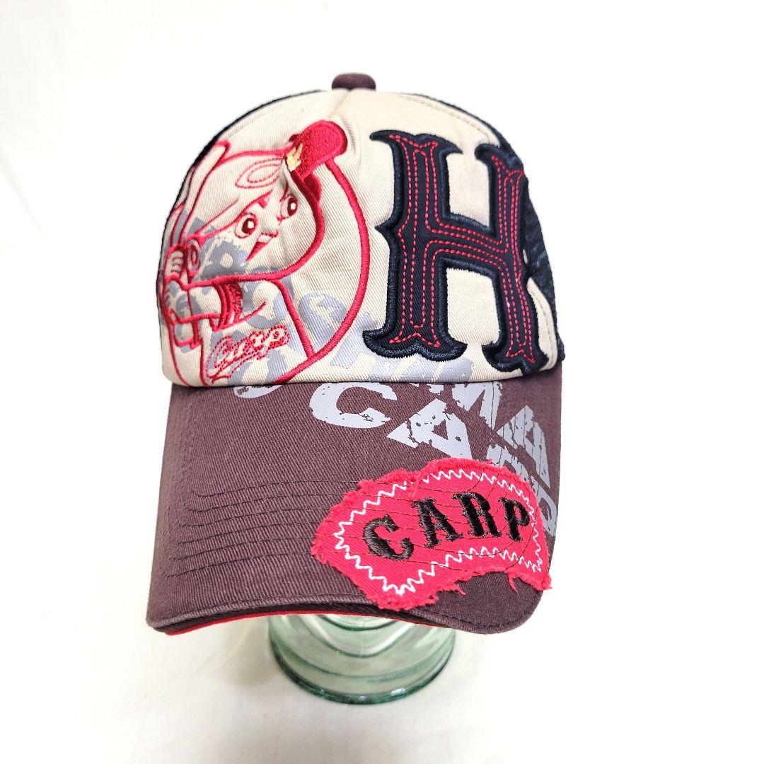 【極希少】【美品】広島東洋カープ メッシュキャップ ナカシマ 帽子