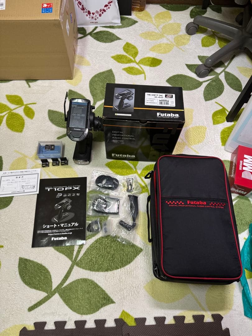 【Futaba 10PX】受信機4個付き（R404SBS×3、R314SB×1)