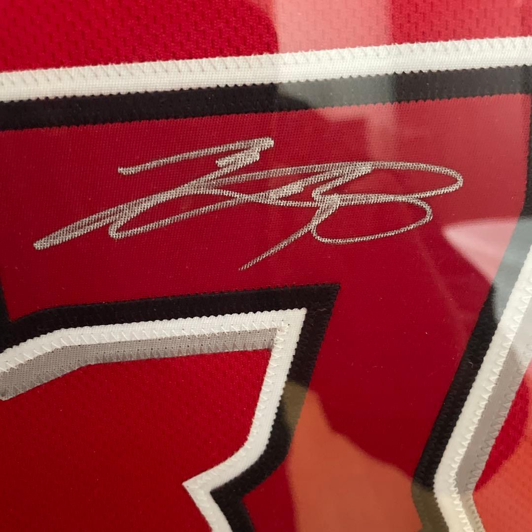 大谷翔平　額装入り直筆サイン入りオーセンティックユニフォーム　ファナティクス社