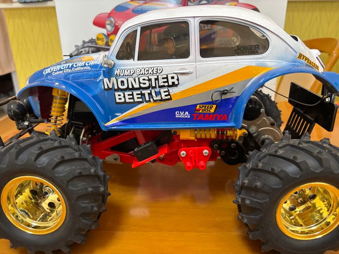 送料込み‼️タミヤ　モンスタービートル　未走行　フルベア　フルセット