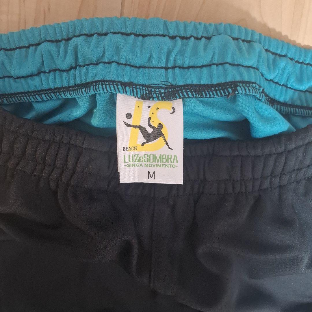 LUZeSOMBRA 　ジャージ　長袖&半袖　上下セット(ブラックターコイズ)