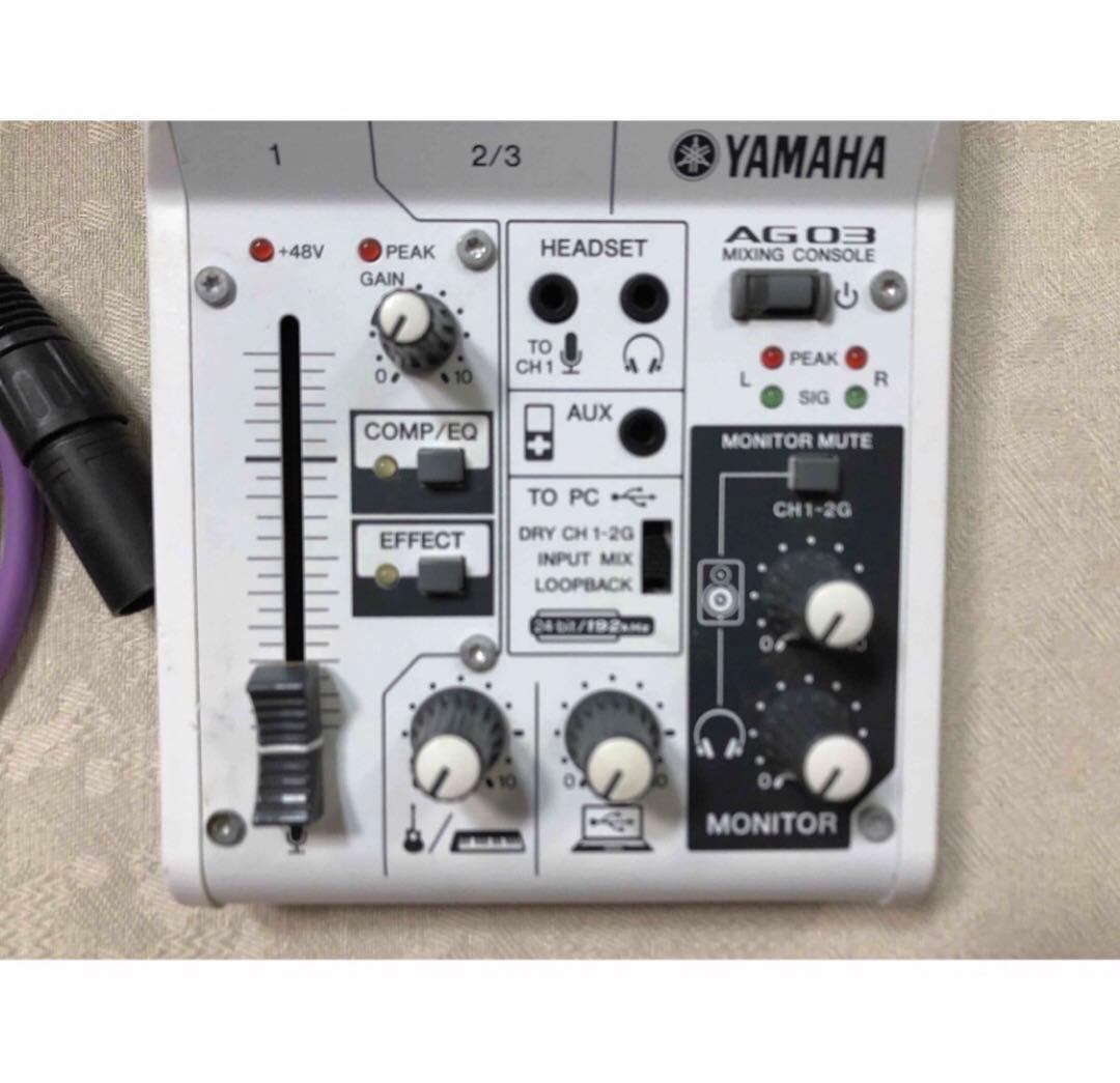 YAMAHA AG03 ミキサー ヤマハ