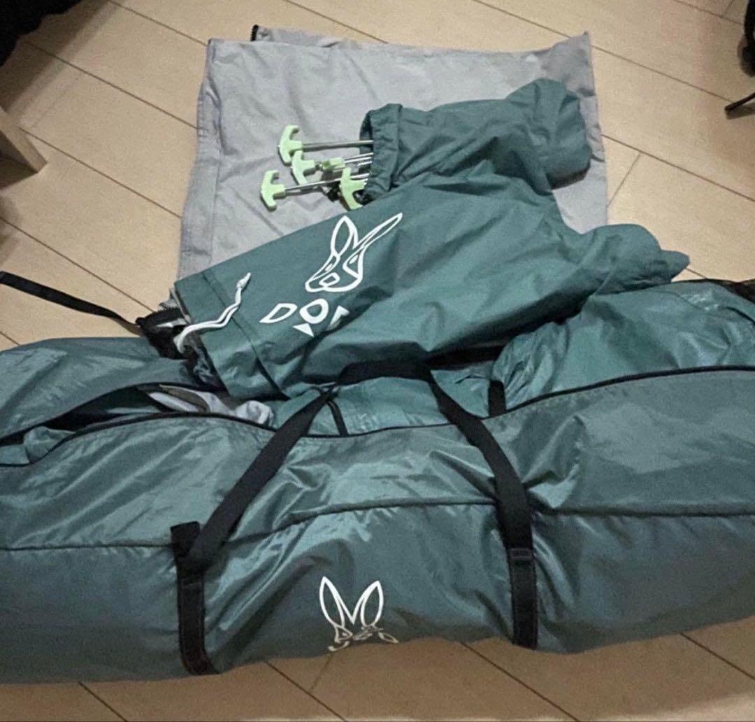 販売終了！DOD おうちテント希少ブルーカラー