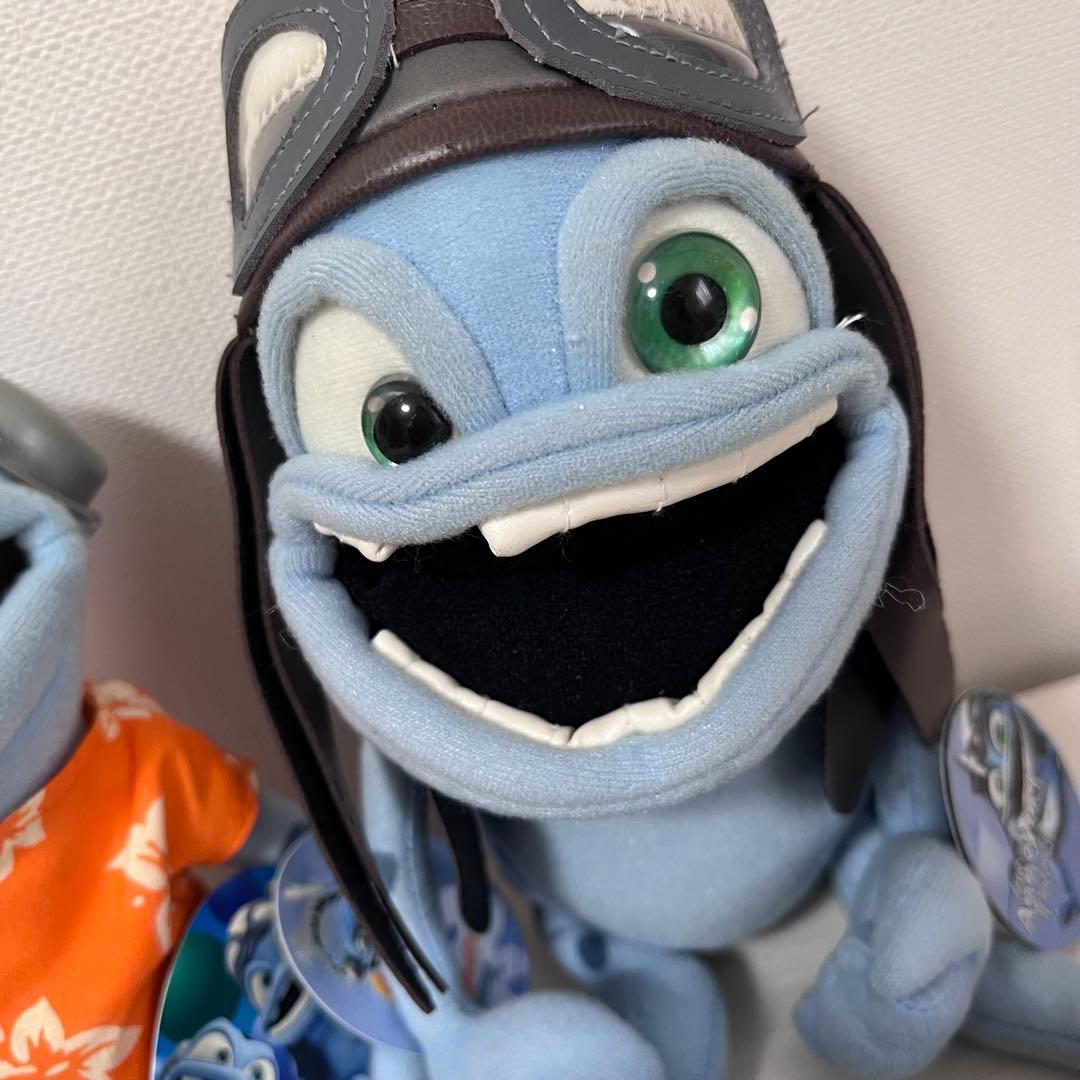 【レア】CRAZYFROG クレイジーフロッグ ぬいぐるみ キーホルダー大サイズ