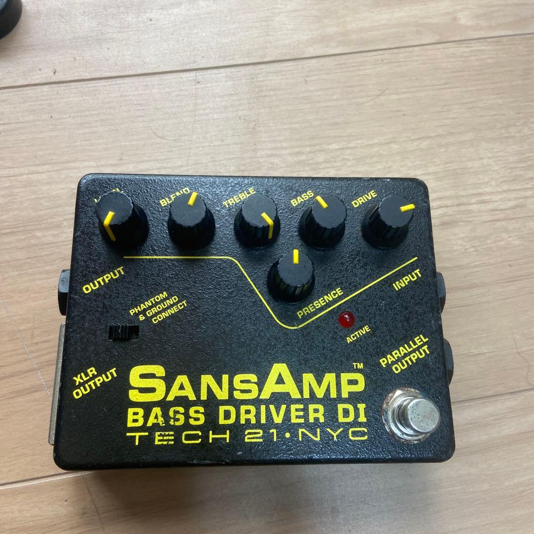 sansamp bass d DI Tech21 エフェクター