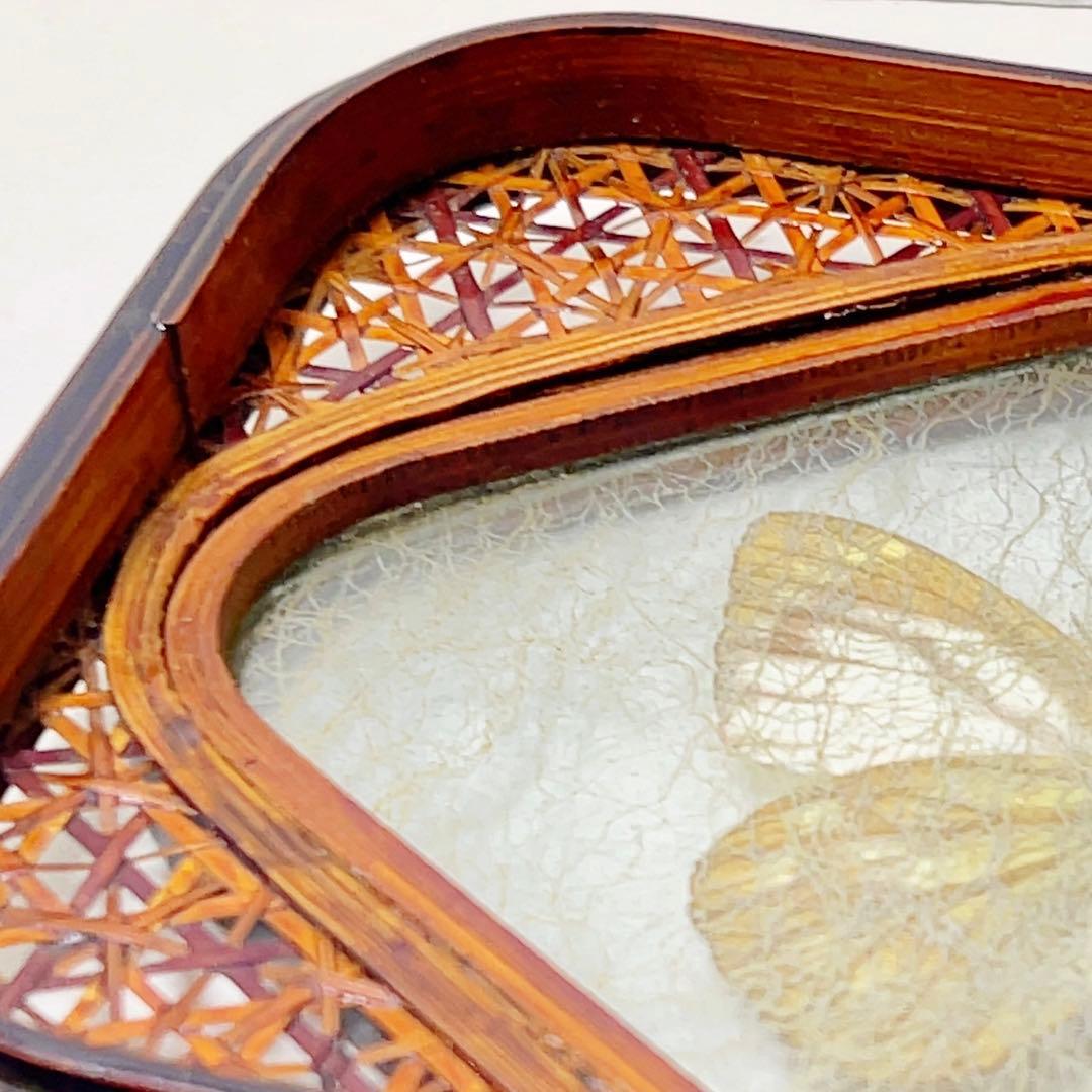 希少古物 駿河竹千筋細工 タイプ２