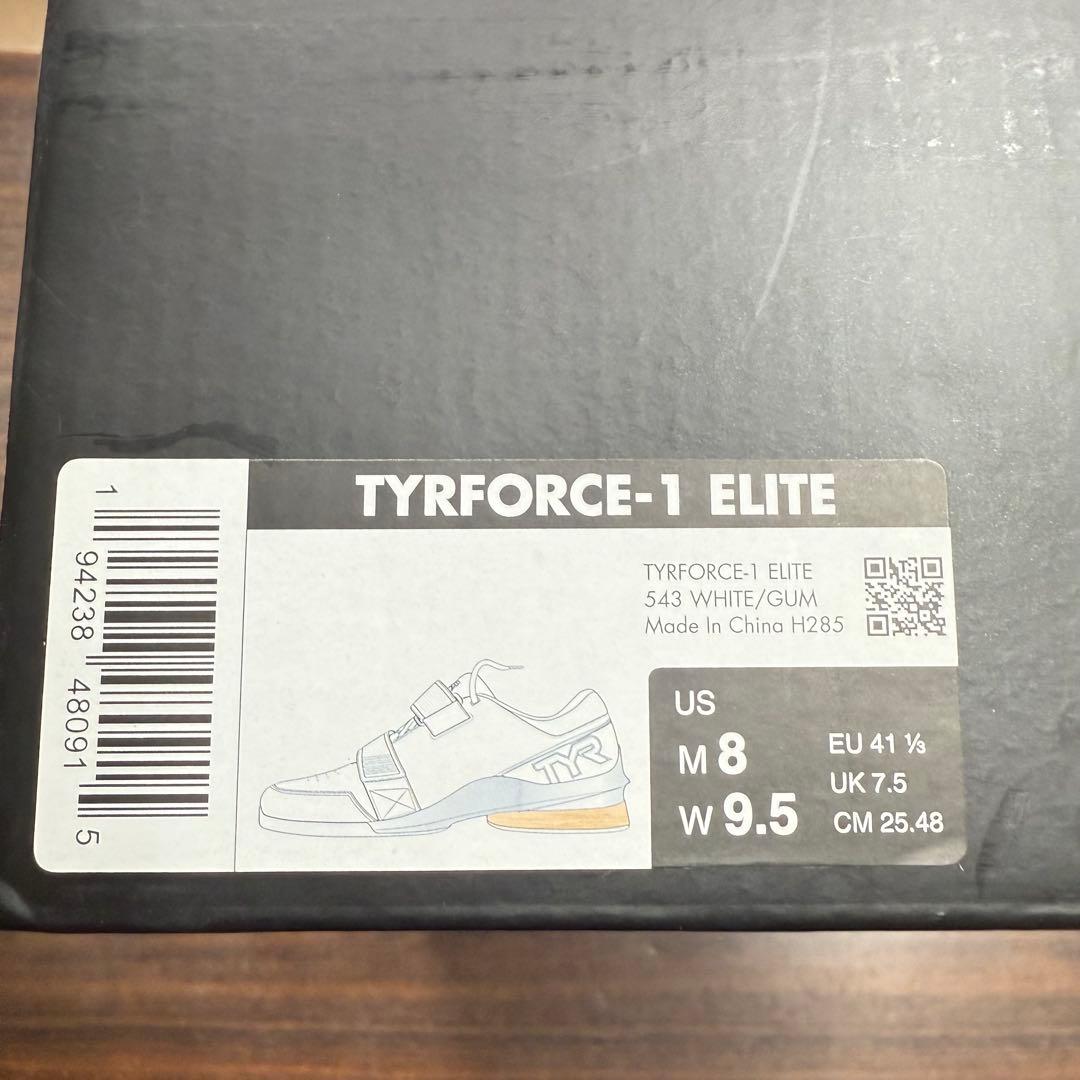 TYR FORCE1 ELITE リフティングシューズ　26cm M8