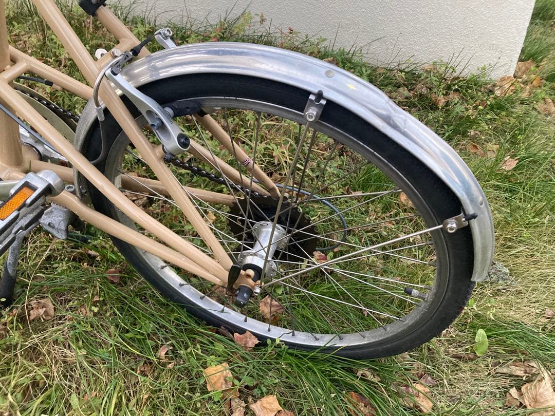 自転車　ラレー raleigh ミニベロ　モカブラウン　　大阪