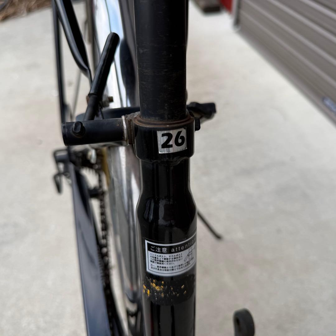 引き取りのみ　ママチャリ　26インチ　6段変速　オートライト