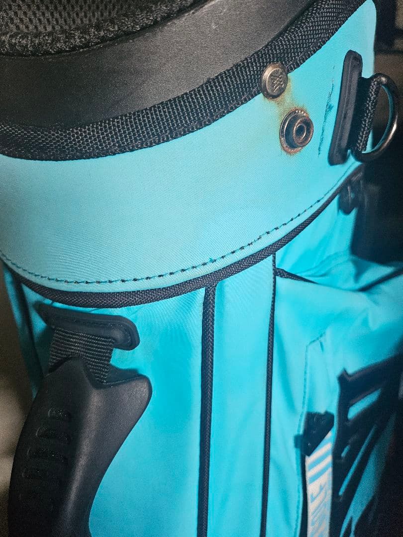 ANEWゴルフ スタンドキャディバッグブルー