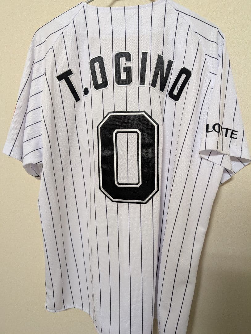 荻野貴司 千葉ロッテマリーンズ ホーム ユニフォーム Mサイズ