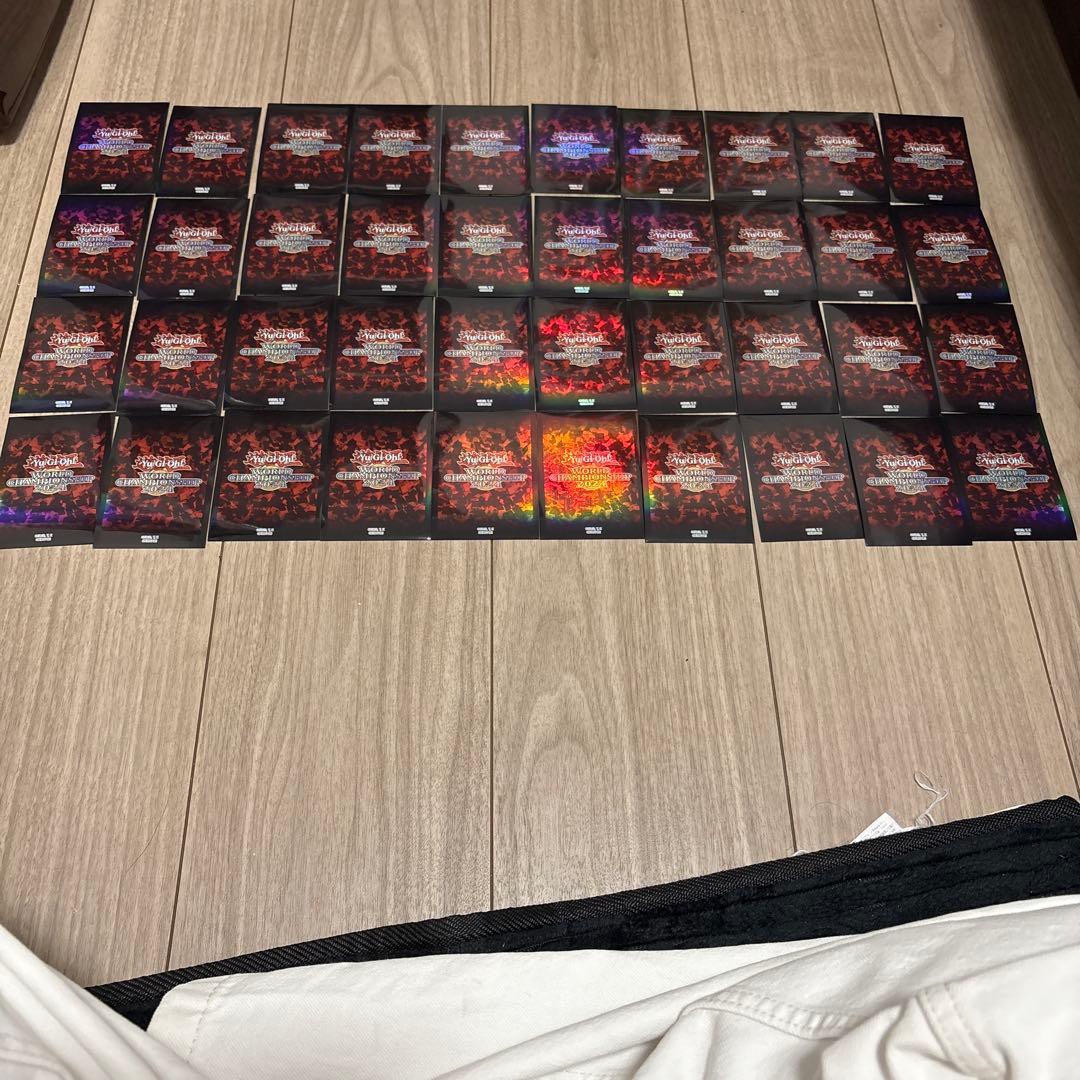 遊戯王WCS2024赤スリーブ40枚