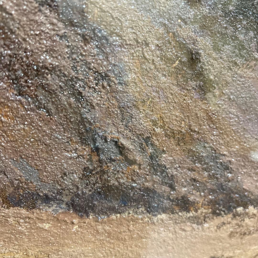 【真作保証】多田博一「カラコルムの谷」油彩6号 一枚の繪 直筆サイン 絵画