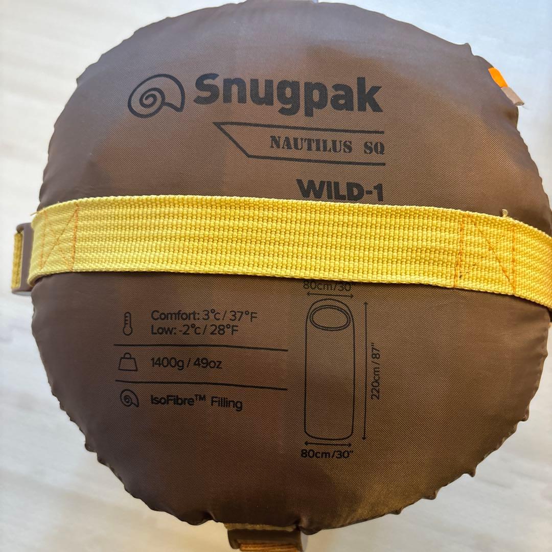 Snugpak スナグパック WILD-1 寝袋 シュラフ コヨーテタン