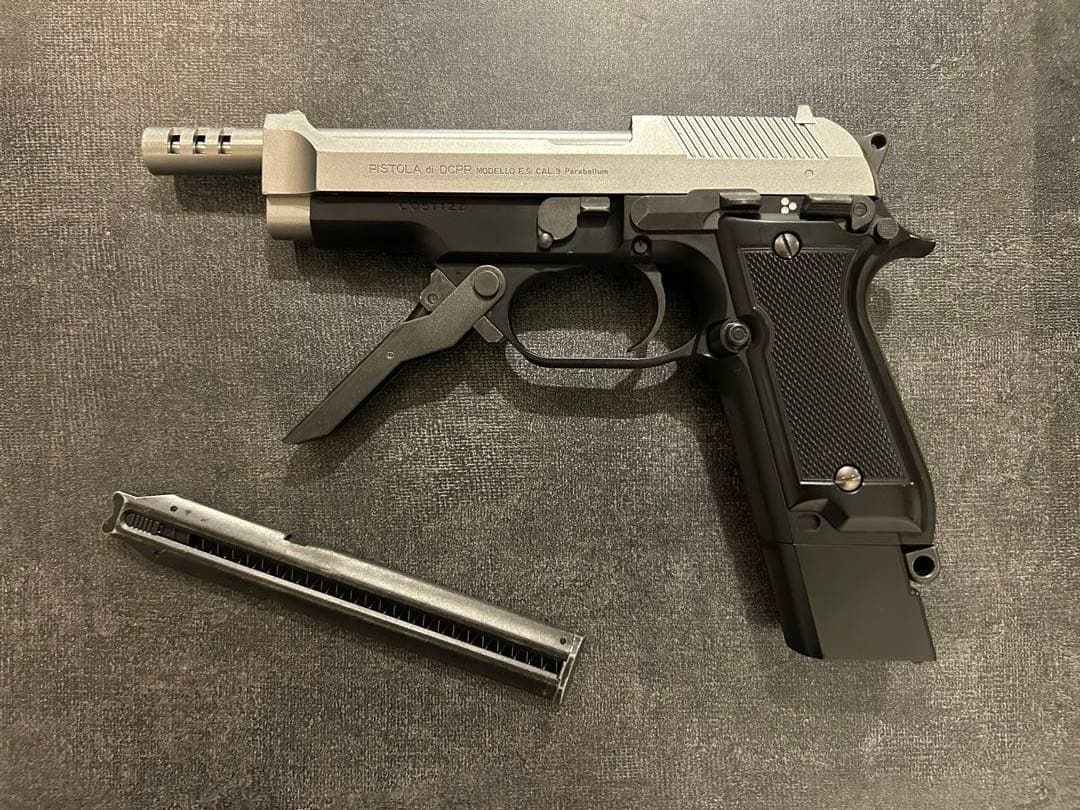 【箱付・動作確認】M93R 東京マルイ シルバー