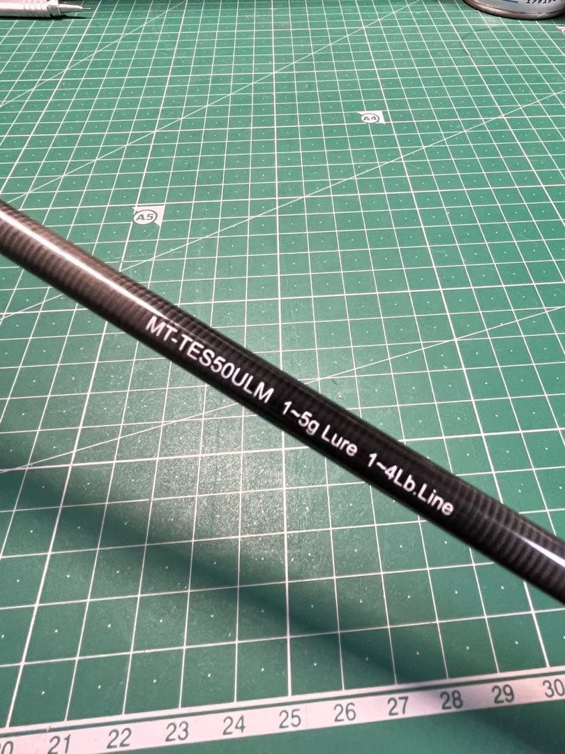 美品スミス テレスコ マジカルトラウトmts-tes50ulmトラウトロッド