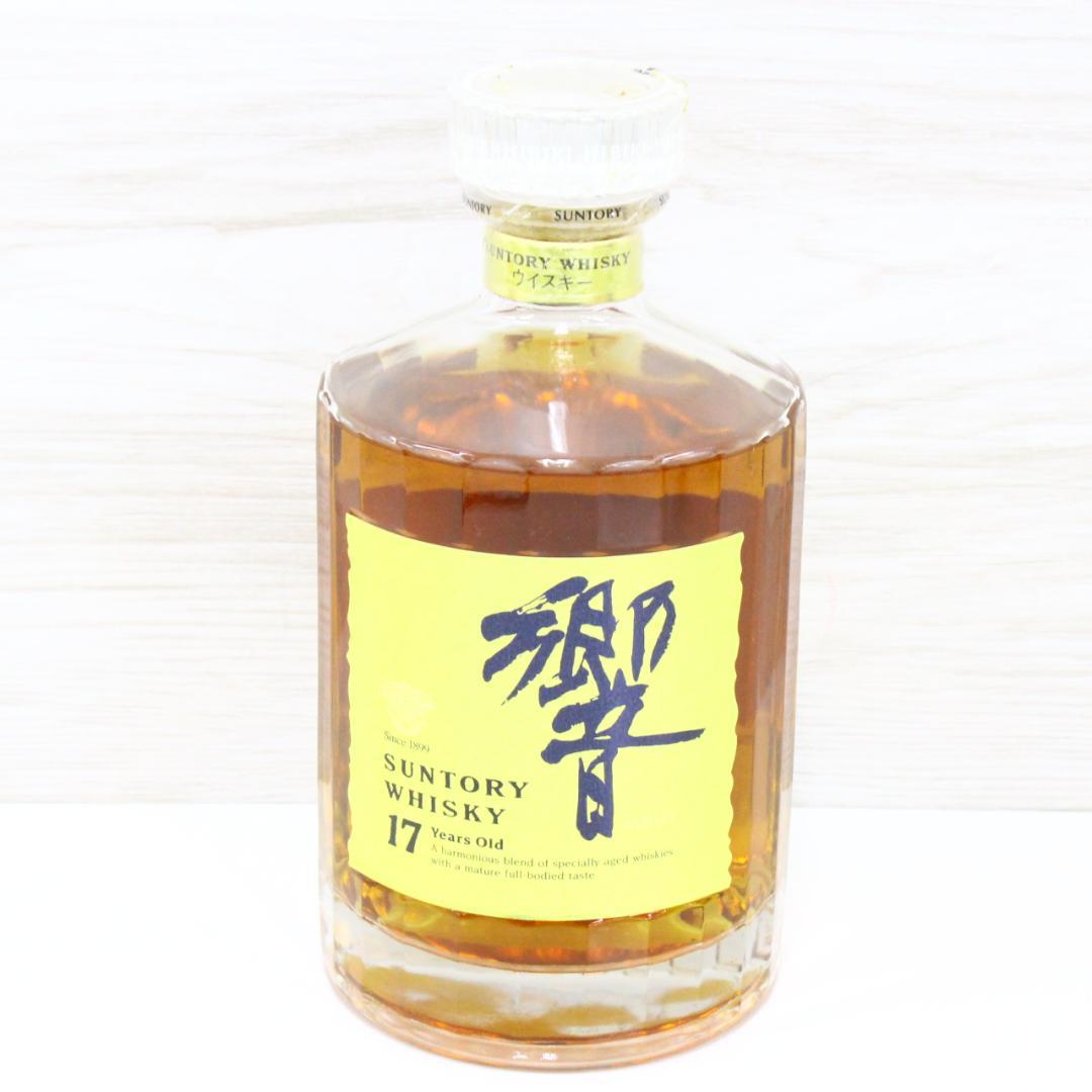 ◇未開栓 サントリーウイスキー 響 17年 両面ゴールドラベル