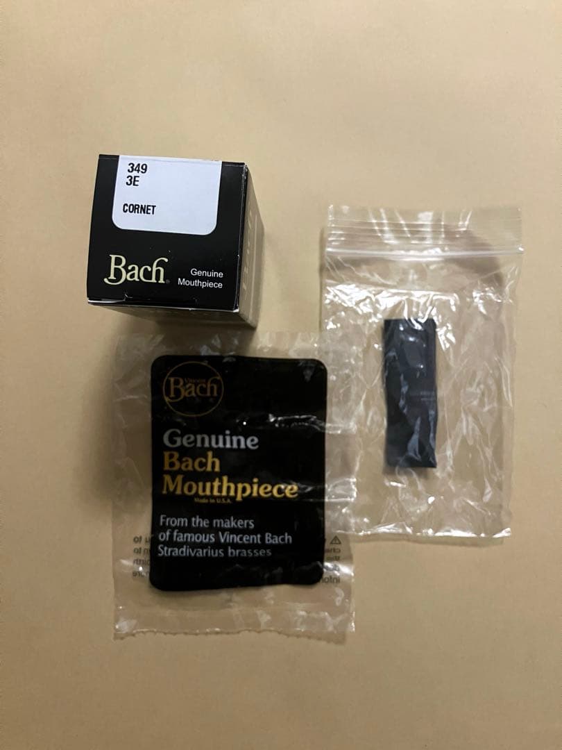 Bach 3E コルネットマウスピース