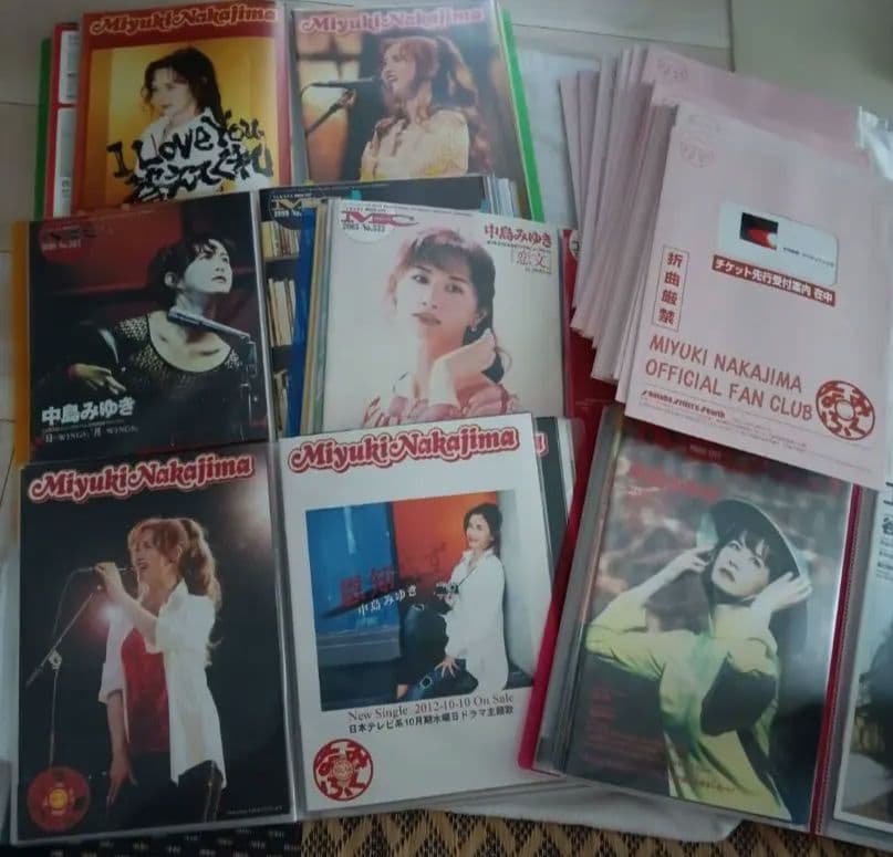 【非売品】中島みゆき★ファンクラブ会報　ヤマハ　29年分　250冊以上　なみふく