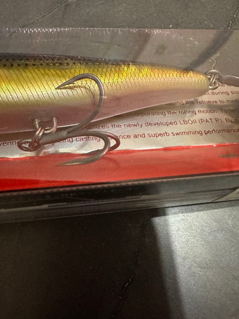 KAGELOU 124F GG RIZING 山本釣具限定カラー