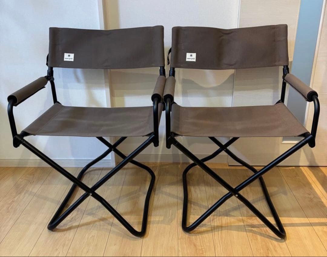 スノーピーク peak FDチェアワイド グレー 2脚セット