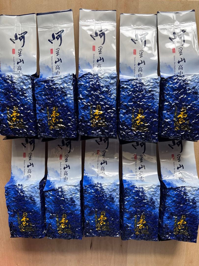 台湾茶　阿里山凍頂烏龍茶 150gx10